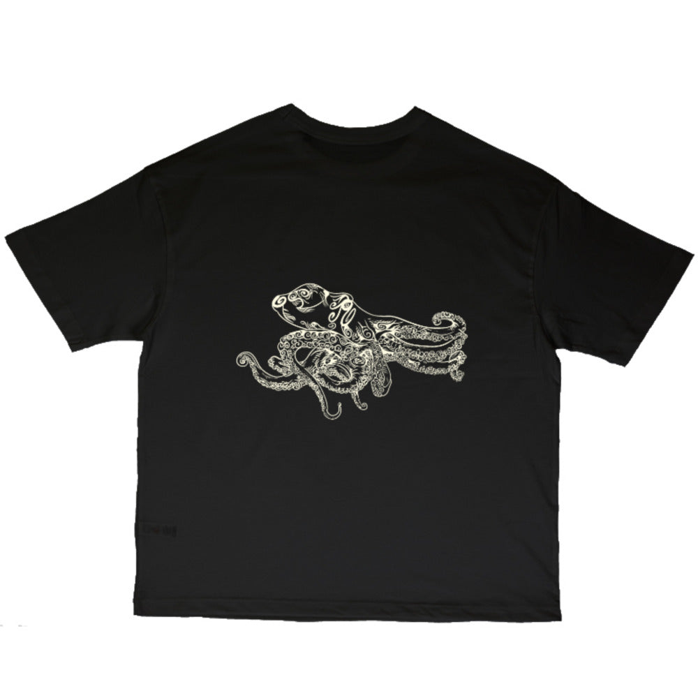 Octopus Tee for Men | Edgy Sea-Inspired Fashion