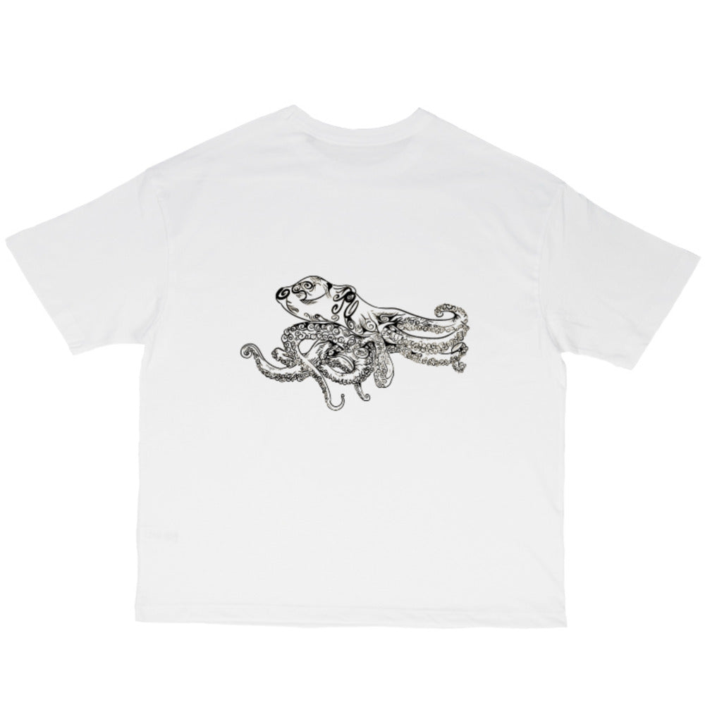 Octopus Tee for Men | Edgy Sea-Inspired Fashion